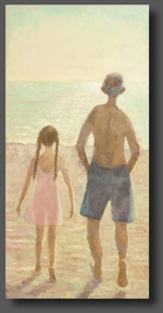 To the Sea with Grandpa 50x100cm